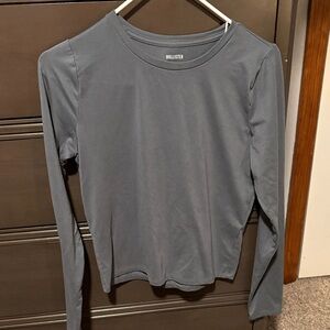 Hollister Women's Slate Long Sleeve Tee